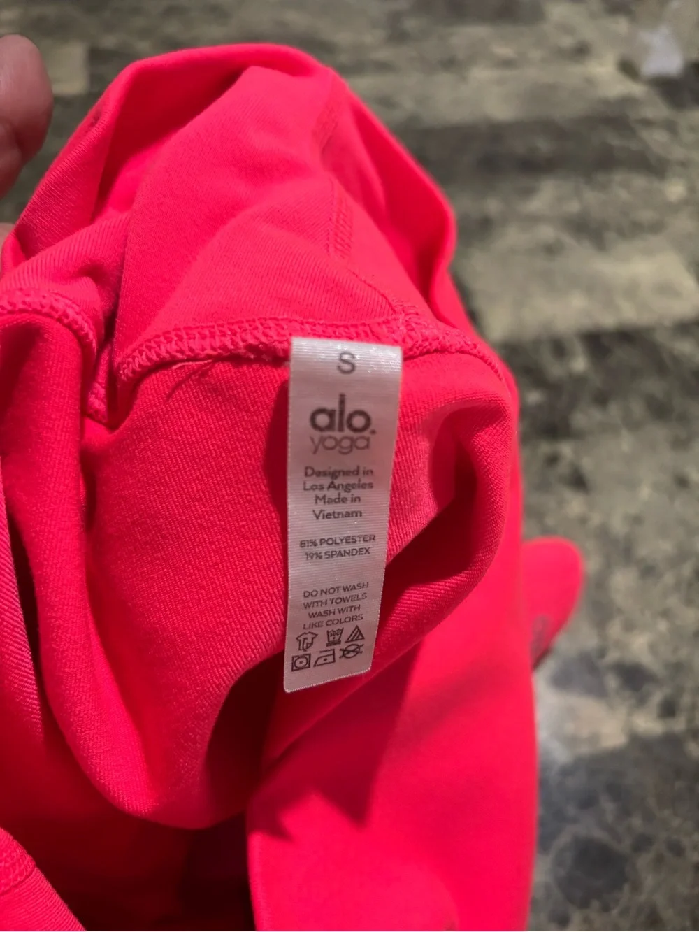 ALO Yoga Hot Pink Bike Shorts